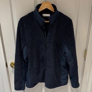 Hill City Midnight Blue Teddy Jacket Men Large